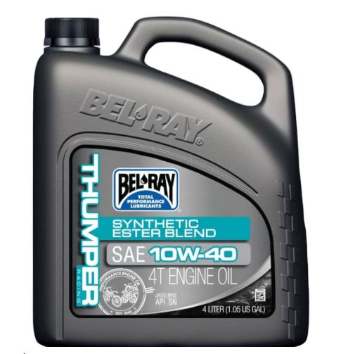 Λιπαντικό BEL-RAY 99520 4T THUMPER 10W-40 X4L